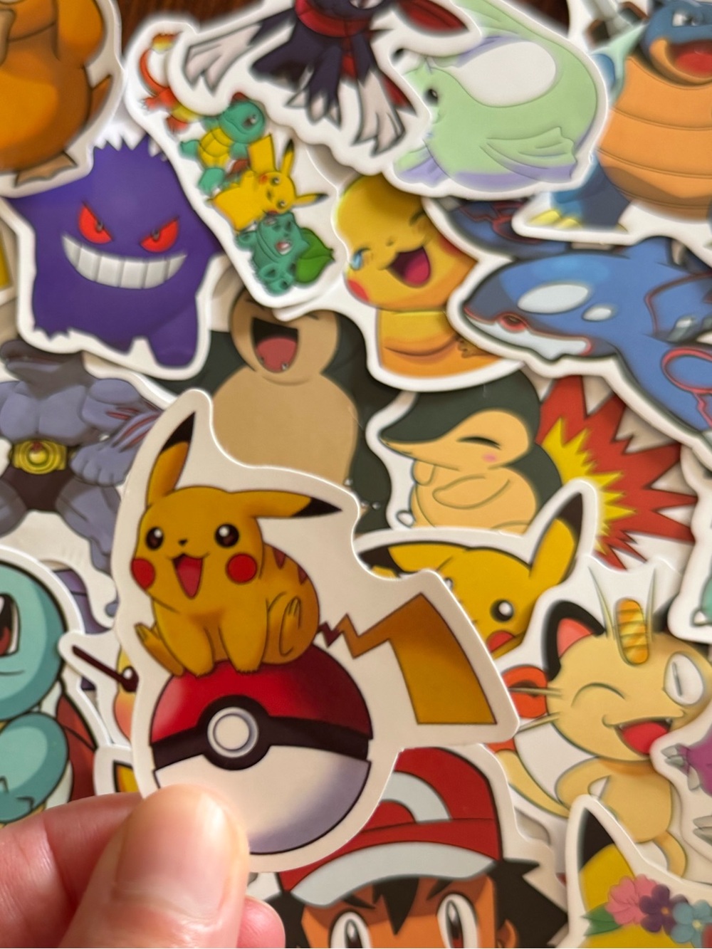 Pokémon Assorted Sticker Lot 15 Stickers